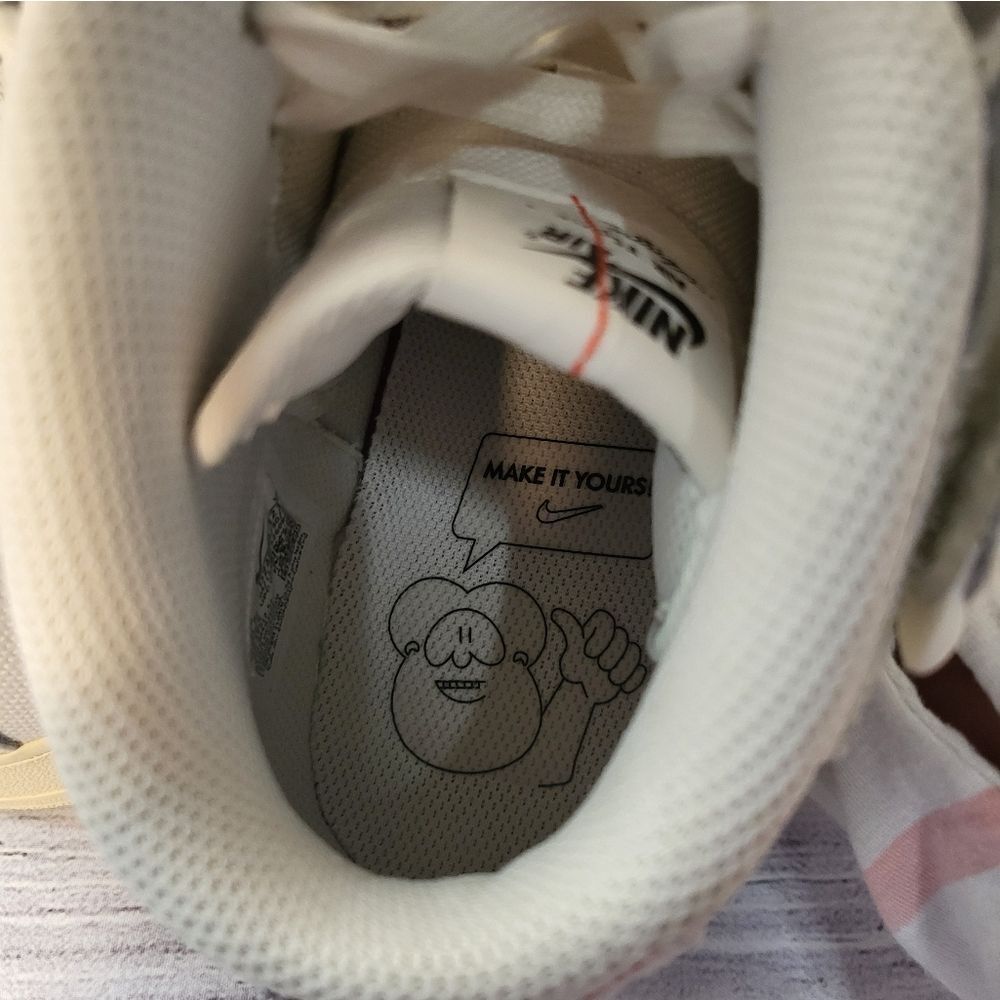 Nike Air Force 1 '07 Mid LX Summit White Canvas DZ4866-121 Women's Size … - Picture 3 of 10